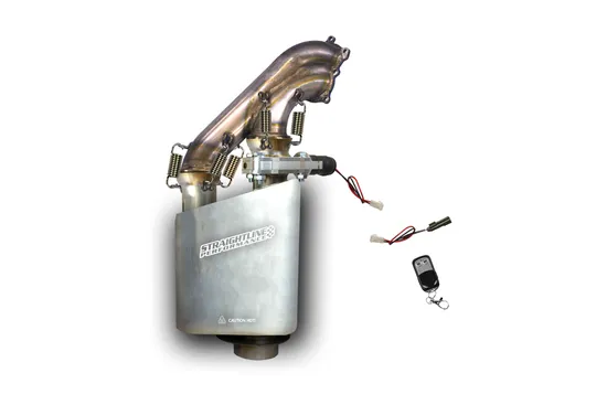 SLP Lightweight Silencer Exhaust Muffler Pipe SS Vari-Sound