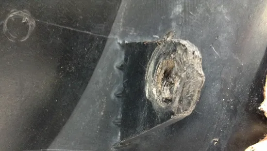 Rear Fender Fenders Plastic 2003 Yamaha Raptor 660R YFM660R 1538A x