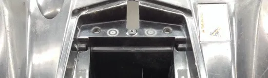 Rear Fender Fenders Plastic 2003 Yamaha Raptor 660R YFM660R 1538A x