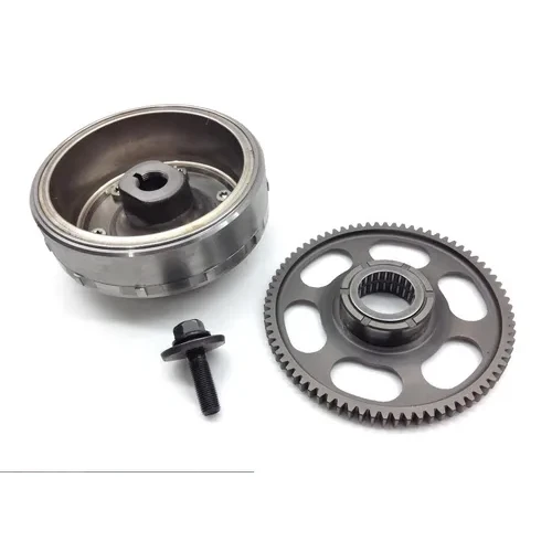 Engine Flywheel W Starter Clutch from 2002 Honda VTX 1800 VTX1800C 15