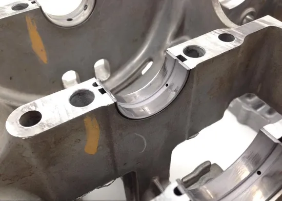 Upper Lower Center Cases Case from 1994 Honda 750 Magna x