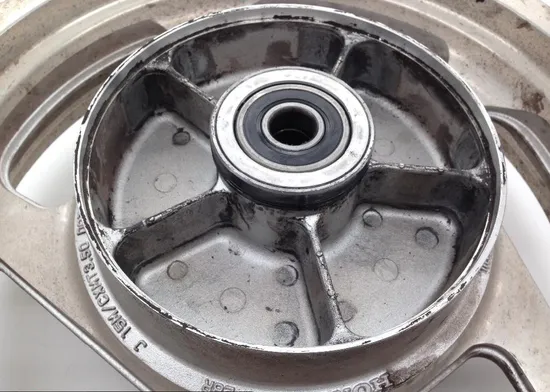Rear Wheel Rim from 1994 Honda 750 Magna