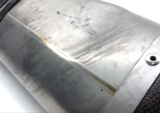 Akrapovic Slip-on Exhaust from 2009 Honda CBR 1000R Repsol PARTS