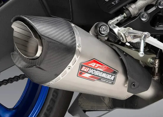 Yoshimura AT2 Race Full System SS Exhaust Pipe Works Yamaha YZF R6