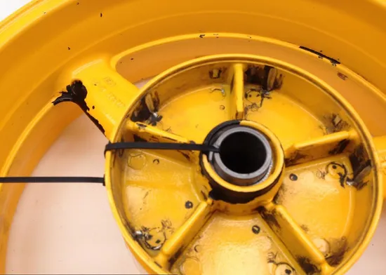 Rear Wheel Rim 2000 Yamaha YZF R6 1553A x