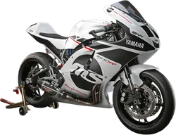 Yosh R-77 Race Full System CF Exhaust Pipe Works Yamaha FZ07 MT-07