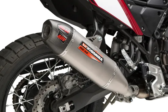 Yosh RS-12ADV Street Slip On SS Exhaust Pipe Works Yamaha Tenere 700