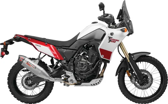 Yosh RS-12ADV Street Slip On SS Exhaust Pipe Works Yamaha Tenere 700