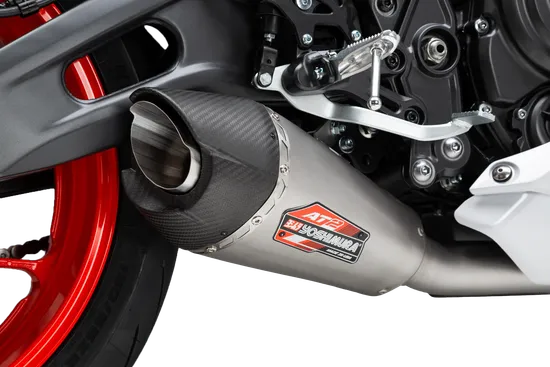 Yoshimura AT2 Street Slip On SS Exhaust Pipe Muffler