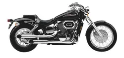 Cobra Chrome Slash Cut Classic Exhaust Muffler System