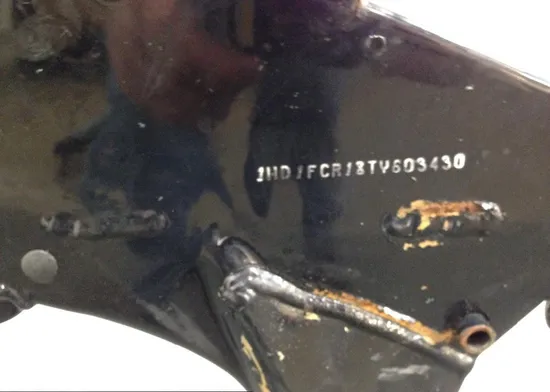 Main Frame Chassis  96 Harley Electra Glide Ultra Classic EFI FLHTCUI 1430