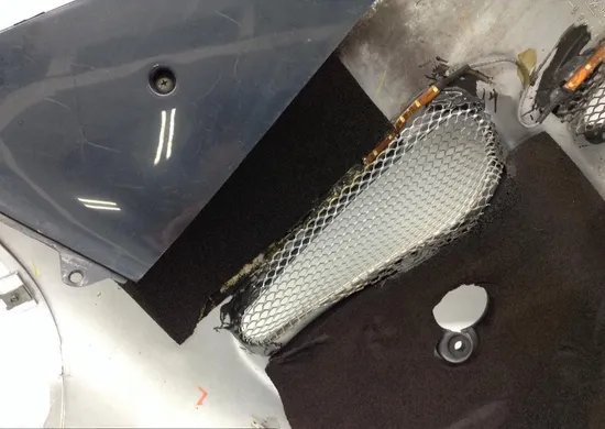 Left Side Mid Fairing Cover 2002 Suzuki Hayabusa GSX1300R 1543 x