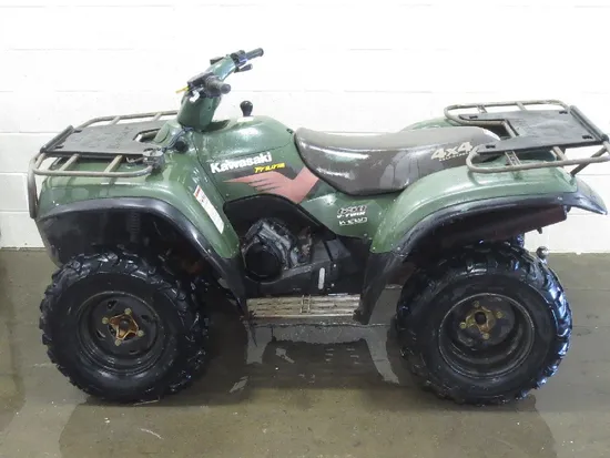 Frame Chassis 2002 Kawasaki Prairie 650 KVF650A 4x4 1591