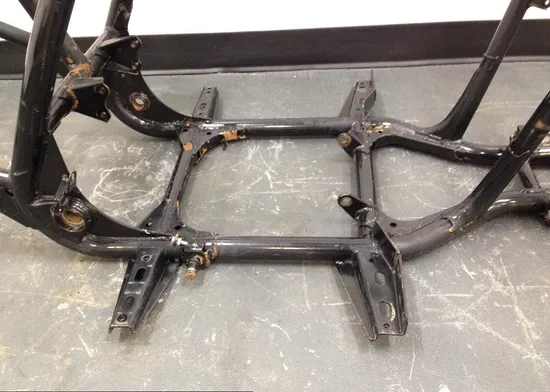 Frame Chassis 2002 Kawasaki Prairie 650 KVF650A 4x4 1591