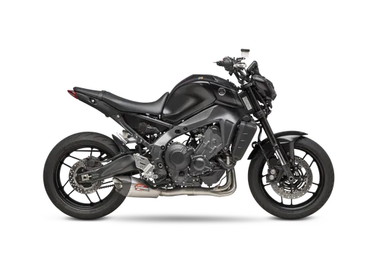 Yoshimura AT2 Race Full System SS Exhaust Pipe w Matte CF End Cap