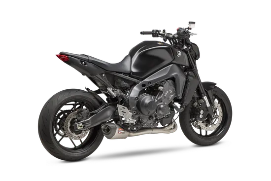 Yoshimura AT2 Race Full System SS Exhaust Pipe w Matte CF End Cap