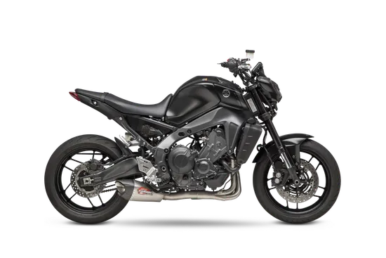 Yoshimura AT2 Race Full System SS Exhaust Pipe w Matte CF End Cap