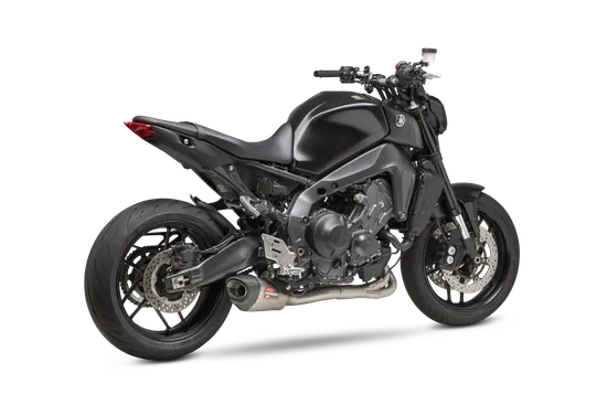 Yoshimura AT2 Race Full System SS Exhaust Pipe w Matte CF End Cap