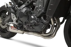 Yoshimura AT2 Race Full System SS Exhaust Pipe w Matte CF End Cap