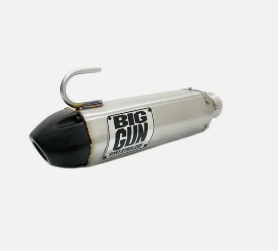 Big Gun EXO Stainless Exhaust Muffler Pipe Slip On