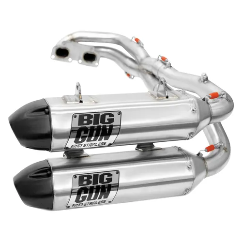 Big Gun EXO Stainless Dual Exhaust Muffler Pipe Full System