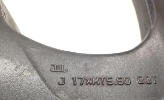 Rear Wheel Rim from 2000 Honda Superhawk VTR 1000