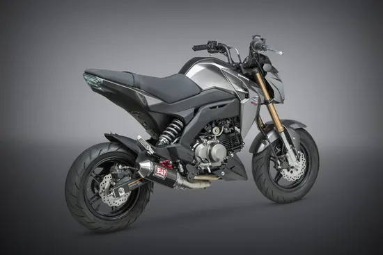 Yoshimura RS-2 Race Full System CF Exhaust Pipe Works Kawasaki Z125 Pro