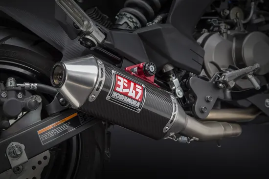 Yoshimura RS-2 Race Full System CF Exhaust Pipe Works Kawasaki Z125 Pro