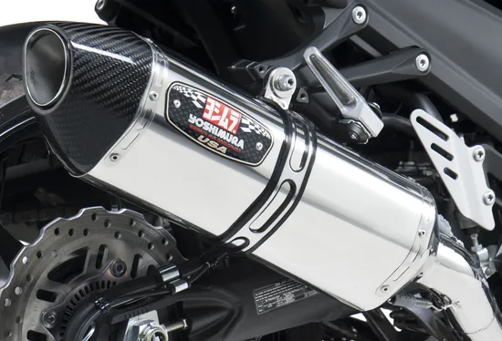 Yoshimura R-77 Race Dual Slip On SS Exhaust Pipe Kawasaki Ninja ZX14R