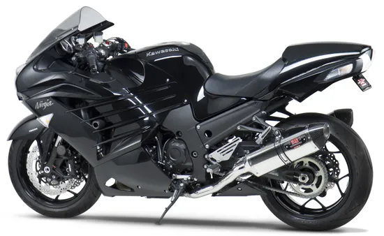 Yoshimura R-77 Race Dual Slip On SS Exhaust Pipe Kawasaki Ninja ZX14R