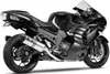 Yoshimura R-77 Race Dual Slip On SS Exhaust Pipe Kawasaki Ninja ZX14R