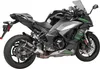 Yosh Alpha Street Slip On CF Exhaust Pipe Works Kawasaki Ninja 1000SX