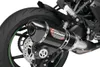Yosh Alpha Street Slip On CF Exhaust Pipe Works Kawasaki Ninja 1000SX