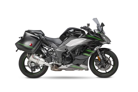 Yosh Alpha Street Slip On SS Exhaust Pipe Works Kawasaki Ninja 1000SX