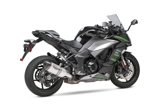 Yosh Alpha Street Slip On SS Exhaust Pipe Works Kawasaki Ninja 1000SX