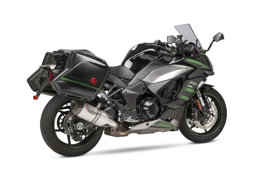 Yosh Alpha Street Slip On SS Exhaust Pipe Works Kawasaki Ninja 1000SX