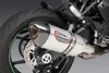 Yosh Alpha Street Slip On SS Exhaust Pipe Works Kawasaki Ninja 1000SX