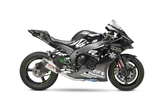 Yoshimura AT2 Race 3/4 Slip On SS Exhaust Pipe Works Kawasaki NinjaZX10R-RR