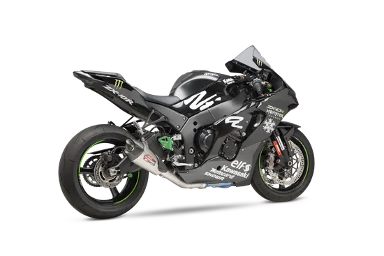 Yoshimura AT2 Race 3/4 Slip On SS Exhaust Pipe Works Kawasaki NinjaZX10R-RR