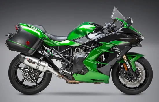 Yosh Alpha Street Slip On SS Exhaust Pipe Works