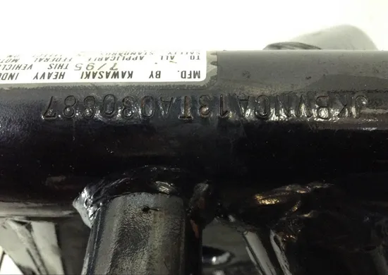 Main Frame Chassis EZ 1996 Kawasaki Vulcan 800 VN800A 1603