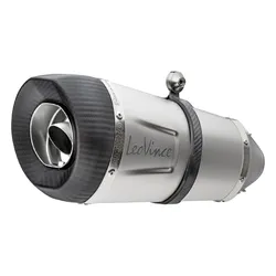 Leovince Factory S Slip On Exhaust Muffler Pipe SS CF