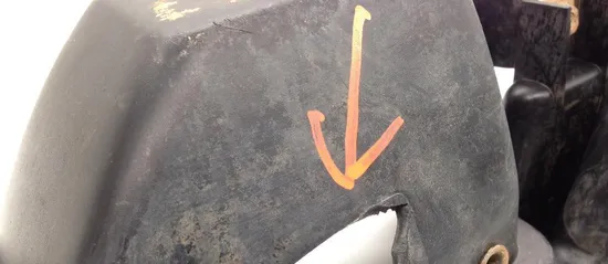 Plastic Headlight Surround Casing Bezel 1999 Kawasaki Prairie 300 4x4 1615 x