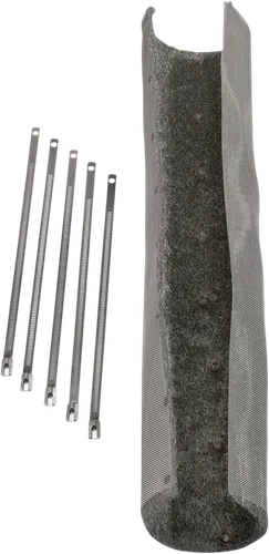 Moose Stainless Steel 19 in Muffler Sleeve Core Baffle Repacking Wrap