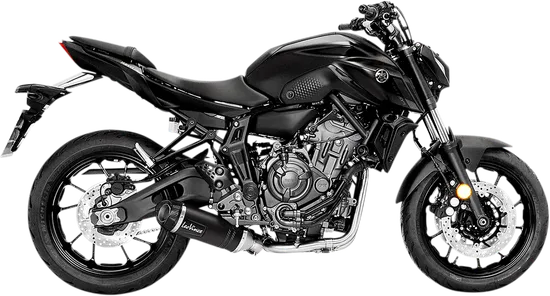 Leovince LV One EVO Full System Exhaust Muffler Pipe SS CF Black