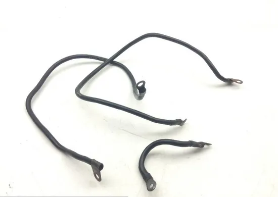 Positive Negative Battery Starter Wires 85 Harley Tour Glide Classic FLTC 1595