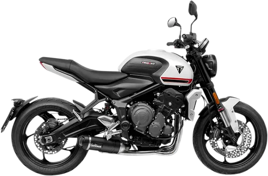 Leovince LV One EVO Full System Exhaust Muffler Pipe SS CF Black