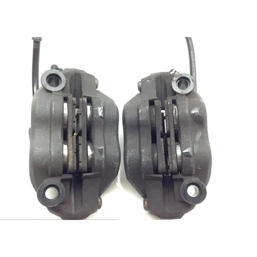 Left Right Front Brake Calipers Pads Set from 2008 Honda CBR 600RR 1618A 9