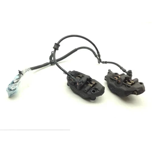 Left Right Front Brake Calipers Pads Set from 2008 Honda CBR 600RR 1618A 3