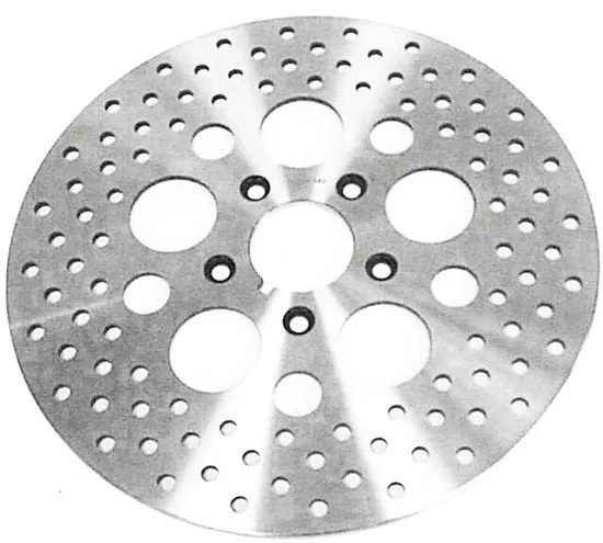 Harddrive Drilled Rear Brake Rotor Disc Steel 11.5in. CS